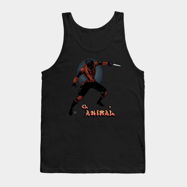 El Animal Tank Top by WorkOfArtStudios